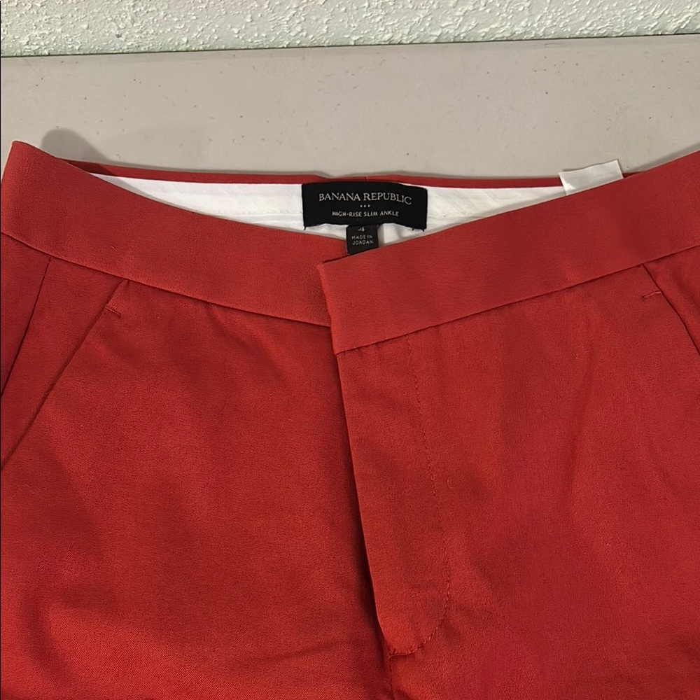 Banana Republic Red Pants